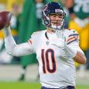 Mitchell Trubisky Chicago Bears Paint by numbers