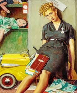 Norman Rockwell Paint by number