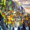 Rivendell And The Three Kodamas Paint by numbers