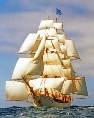 Tall Ship – Paint By Number – Paint by numbers UK