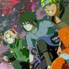 The Japanese Anime Naruto paint by numbers