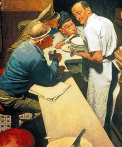 War New Norman Rockwell Paint by numbers