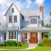 White Farmhouse Paint by numbers