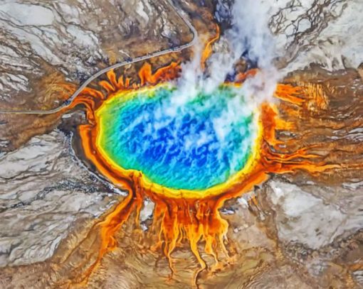 Yellowstone National Park Paint by numbers