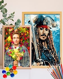 celebrity paint by numbers