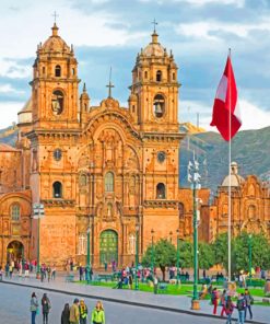 Cusco Peru Paint by numbers