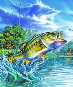 Fly Fishing Artwork – Paint By Number