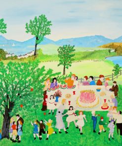 Grandma Moses Paint by numbers