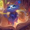 League Of Legend Yuumi Magic Cat paint by numbers