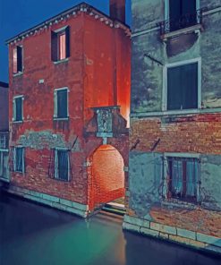 Venice Houses Paint by numbers