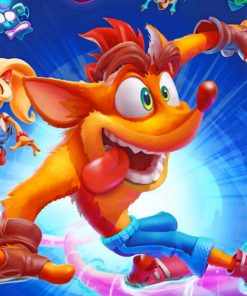 Crash-Bandicoot-game-paint-by-number-1