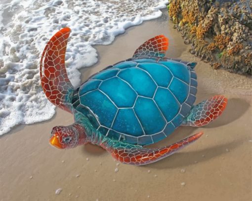 blue-sea-turtle-paint-by-number-1