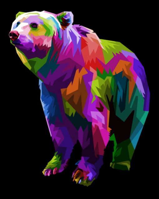 colorful-bear-head-pop-art-style-paint-by-number