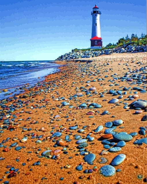 The Crisp Point Lighthouse