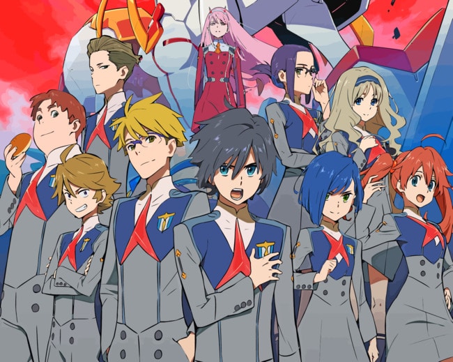 Darling In The Franxx Characters - Paint By Numbers - Paint by numbers UK