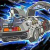 delorean-car-paint-by-number