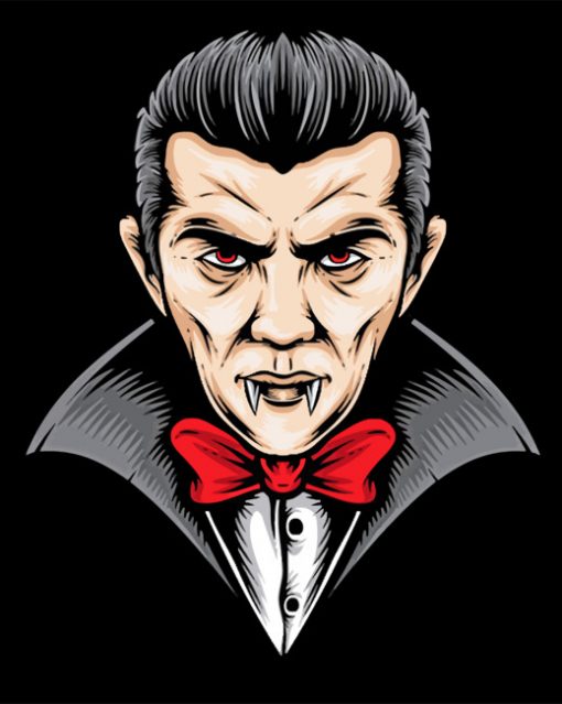 dracula-illustration-paint-by-numbers