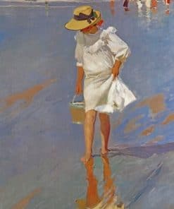 girl-on-the-beach-sorolla-paint-by-numbers