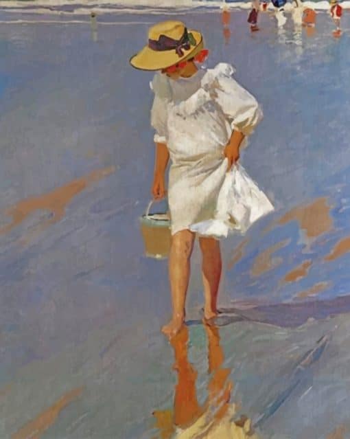 girl-on-the-beach-sorolla-paint-by-numbers