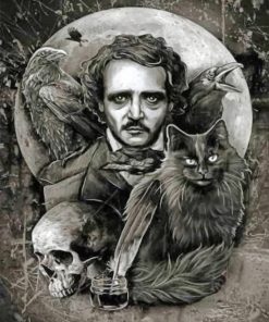 mysterious-edgar-allan-poe-paint-by-number