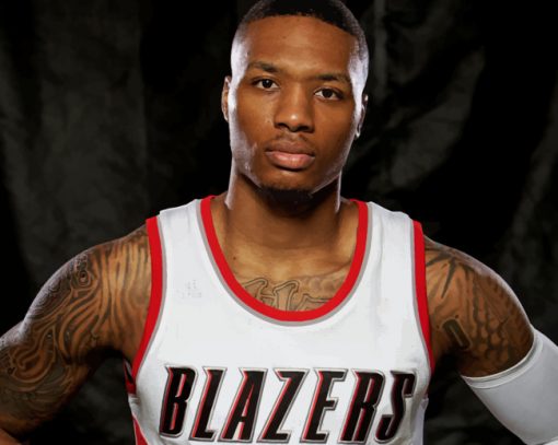 the-basketball-player-damian-lillard-paint-by-numbers