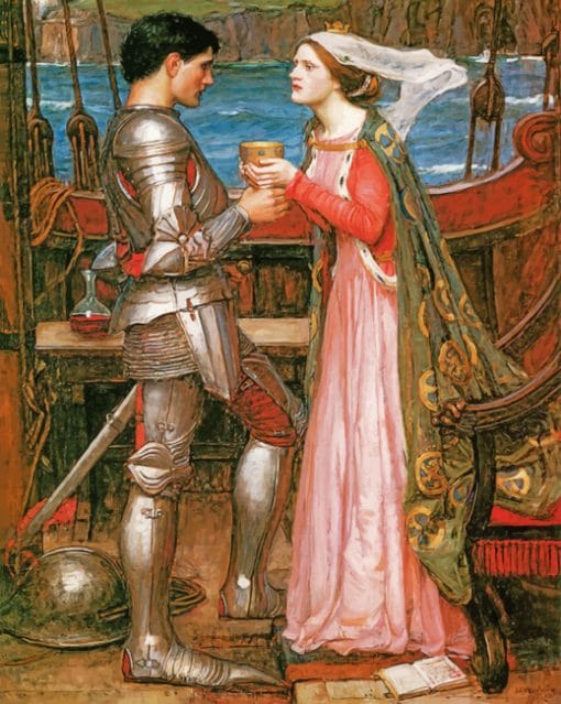 tristam-and-isolde-john-waterhouse-paint-by-numbers