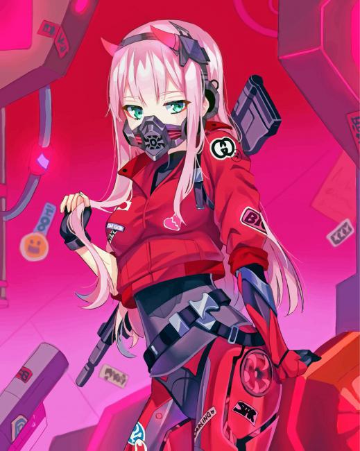 Darling In The Franxx Characters - Paint By Numbers - Paint by numbers UK