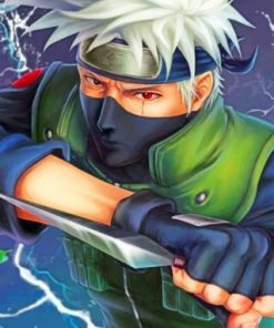 kakashi paint by numbers