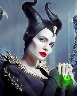 Maleficent Mistress paint by numbers