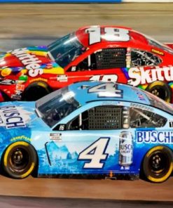 Nascar Cup Bristol Auto Racing Paint by numbers