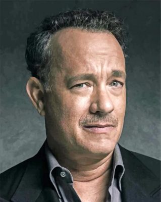 Classy Tom Hanks Paint by numbers
