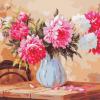 Gorgeous Peony Flowers Paint by numbers