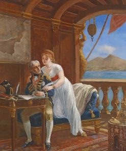 admiral-nelson-and-his-lover-paint-by-number