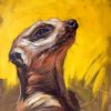 Aesthetic Abstract Meerkat Paint by numbers