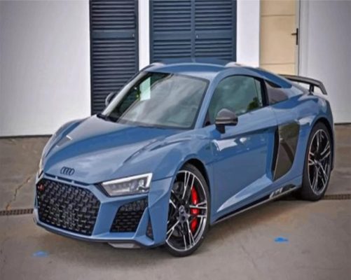 Aesthetic Audi R8 Paint by numbers