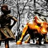 Fearless Girl Bull New York Paint by numbers