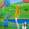 Aesthetic Golfer Paint by numbers