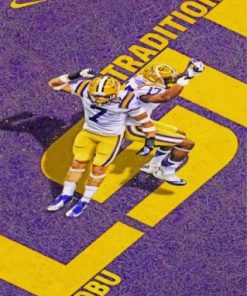 Aesthetic Lsu Tigers Paint by numbers