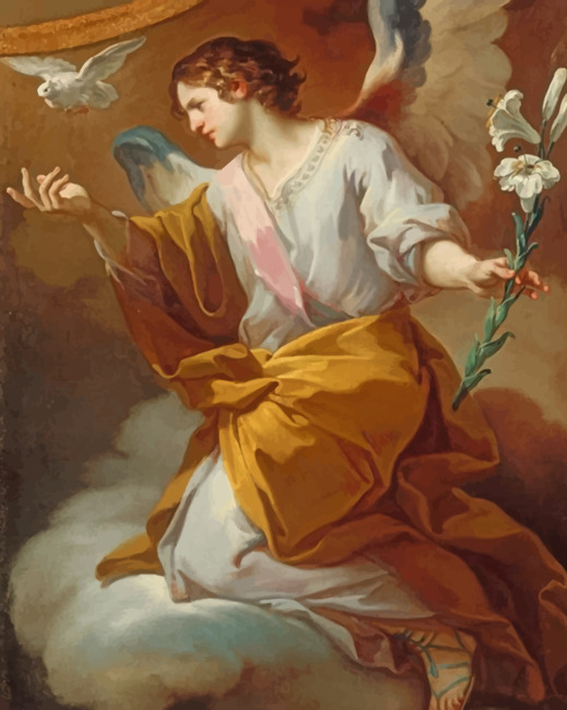 angel-religious-paint-by-number