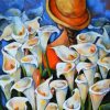 Artistic Arum Lilies Paint by numbers