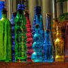 Artistic Colored Bottles Paint by numbers