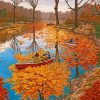 Autumn Time Rob Gonsalves Piant by numbers