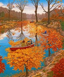 Autumn Time Rob Gonsalves Piant by numbers