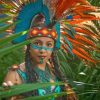 Aztec Forest Woman Paint by numbers