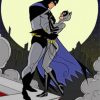 Batman And Catwoman In Love paint by numbers