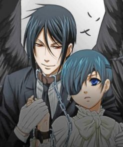 black butler anime paint by number
