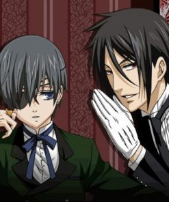 Black Butler Anime paint by numbers