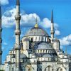 Blue Mosque Turkey Paint by numbers