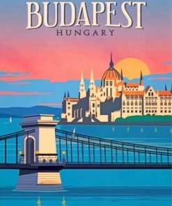 Budapest Hungary Paint by numbers