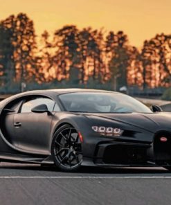 Bugatti Chiron paint by numbers